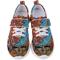 Grateful Dead Rock Band Women s Velcro Strap Shoes by Sudhe