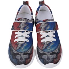 Grateful Dead Logo Women s Velcro Strap Shoes by Sudhe