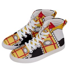 Woody Toy Story Men s Hi-top Skate Sneakers by Sudhe