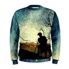 Dwell A Hermit Anywhere Men s Sweatshirt by WensdaiAmbrose