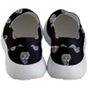 Creepy Zombies Motif Pattern Illustration Women s Lightweight Slip Ons View4