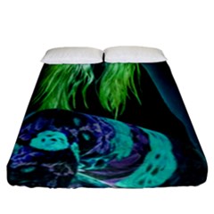 Digital Art Woman Body Part Photo Fitted Sheet (california King Size) by dflcprintsclothing