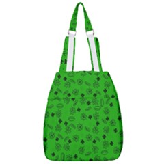 St Patricks Day Pattern Center Zip Backpack by Valentinaart