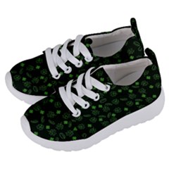 St Patricks Day Pattern Kids  Lightweight Sports Shoes by Valentinaart