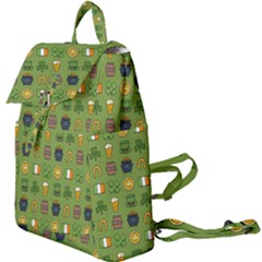 St Patricks Day Pattern Buckle Everyday Backpack by Valentinaart