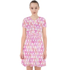 Traditional Patterns Hemp Pattern Adorable In Chiffon Dress by Pakrebo