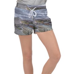 Ohio Supreme Court View Women s Velour Lounge Shorts by Riverwoman