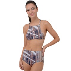 Chicago L Morning Commute High Waist Tankini Set by Riverwoman