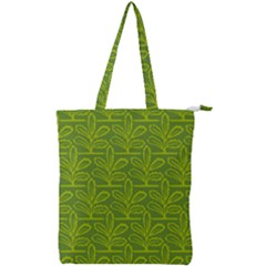 Oak Tree Nature Ongoing Pattern Double Zip Up Tote Bag by Mariart