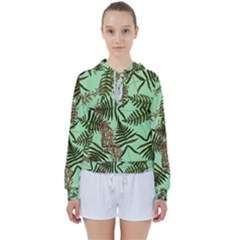 Fern Green Women s Tie Up Sweat by snowwhitegirl