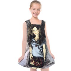 Chocolate Kids  Cross Back Dress by snowwhitegirl