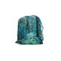 Blue Forest Drawstring Pouch (Small) View1