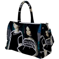 Dolls In Living Room Duffel Travel Bag by snowwhitegirl