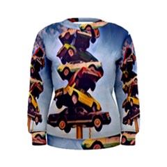 Pretty Colors Cars Women s Sweatshirt by StarvingArtisan