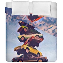 Pretty Colors Cars Duvet Cover Double Side (california King Size) by StarvingArtisan