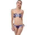 Pretty Colors Cars Twist Bandeau Bikini Set View1