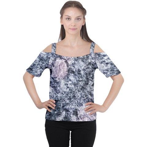 Garden Of The Phoenix Granite Cutout Shoulder Tee by Riverwoman