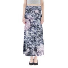 Garden Of The Phoenix Granite Full Length Maxi Skirt by Riverwoman