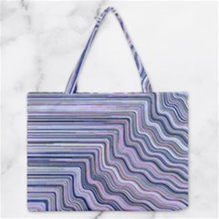 Electric Field Art Xxi Zipper Medium Tote Bag by okhismakingart