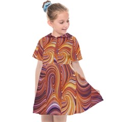 Electric Field Art Liv Kids  Sailor Dress by okhismakingart