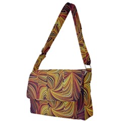 Electric Field Art Lvi Full Print Messenger Bag by okhismakingart