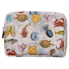 Sea World Vintage Pattern Make Up Pouch (medium) by Valentinaart