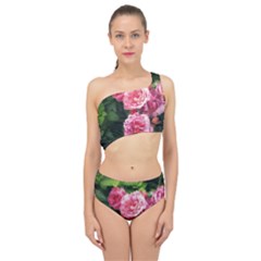 Summer Roses Spliced Up Two Piece Swimsuit by okhismakingart