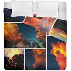 Sunset Collage Ii Duvet Cover Double Side (king Size) by okhismakingart