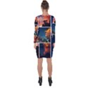 Sunset Collage II Asymmetric Cut-Out Shift Dress View2