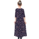 Dusk Rose Kids  Quarter Sleeve Maxi Dress View2