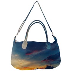 Muted Sunset Removal Strap Handbag by okhismakingart