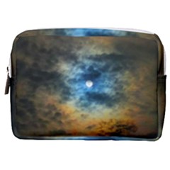 Rainbow Sun Make Up Pouch (medium) by okhismakingart