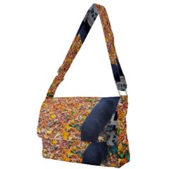 Luna Standing Full Print Messenger Bag by okhismakingart