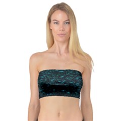 Dark Green Queen Anne s Lace Hillside Bandeau Top by okhismakingart