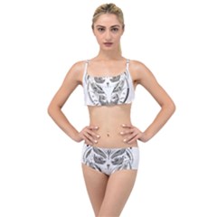 Owl Layered Top Bikini Set by Sudhe