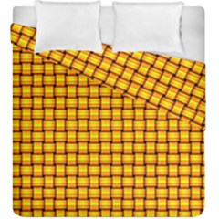 Wood Weave 1 Duvet Cover Double Side (king Size) by ArtworkByPatrick