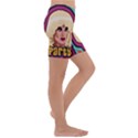 Katya Zamolodchikova Logo Kids  Lightweight Velour Capri Yoga Leggings View3