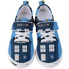 Doctor Who Tardis Women s Velcro Strap Shoes by Sudhe