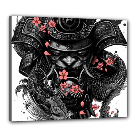 Sleeve Tattoo  Samurai Canvas 24  X 20  (stretched) by Sudhe