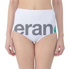 Theranos Logo Classic High-waist Bikini Bottoms by milliahood