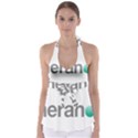 Theranos Logo Babydoll Tankini Top View1