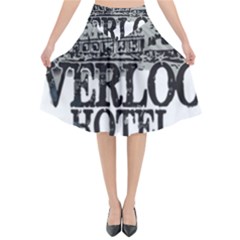 The Overlook Hotel Merch Flared Midi Skirt by milliahood