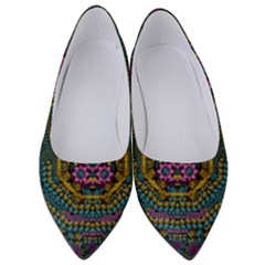 The  Only Way To Freedom And Dignity Ornate Women s Low Heels by pepitasart