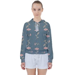 Florets Rose Flower Women s Tie Up Sweat by HermanTelo