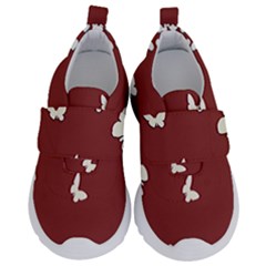 Heart Love Butterflies Animal Kids  Velcro No Lace Shoes by HermanTelo