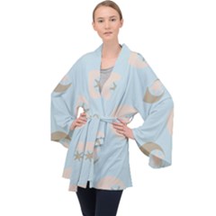 Moon Star Air Heaven Velvet Kimono Robe by HermanTelo