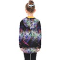 Particles Music Clef Wave Kids  Double Breasted Button Coat View2