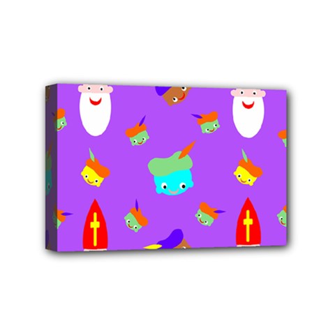 Saint Nicholas Mini Canvas 6  X 4  (stretched) by HermanTelo