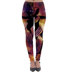 Zodiac Horoscope Astrology Lightweight Velour Leggings by HermanTelo