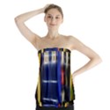 Famous Blue Police Box Strapless Top View1